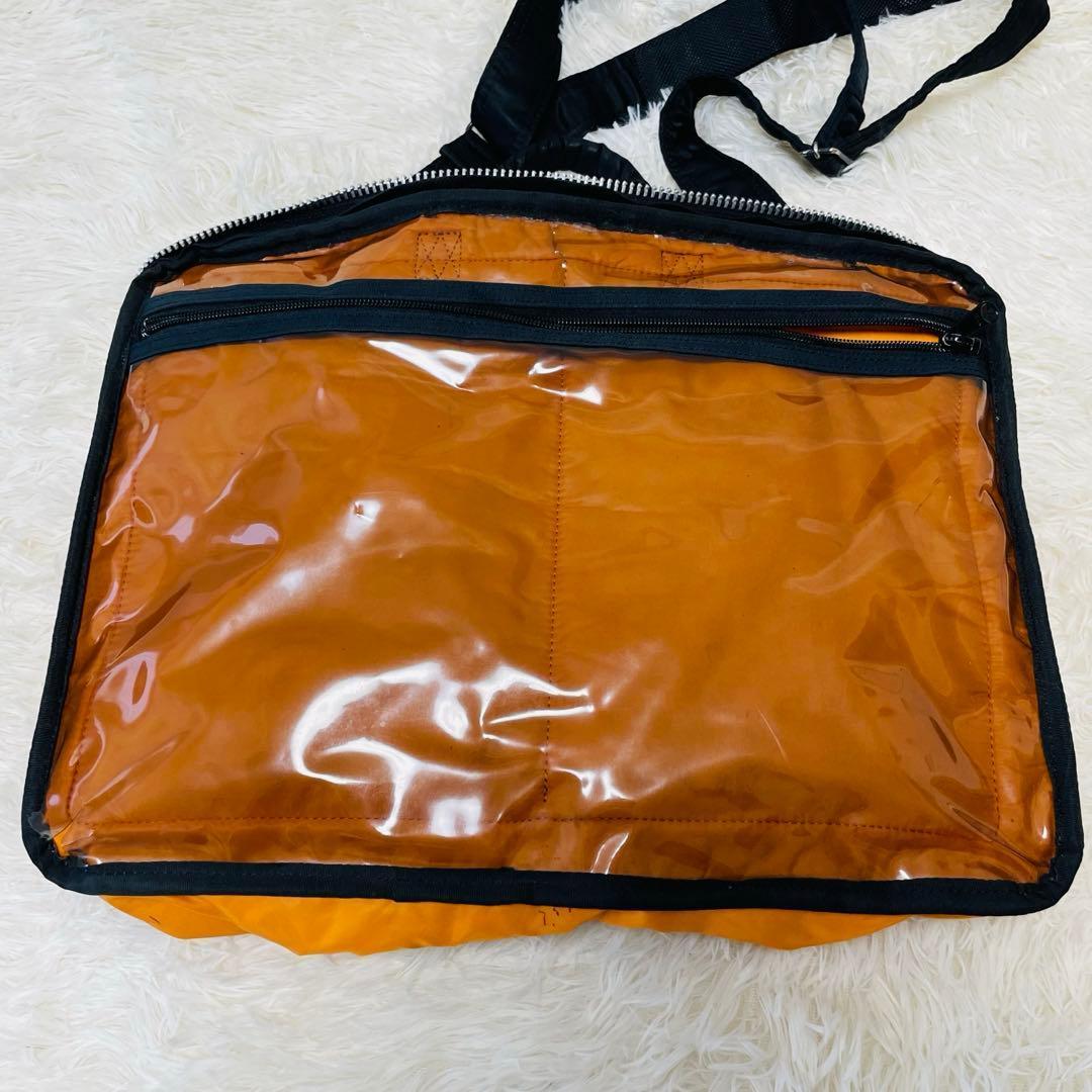 美品 PORTER タンカー 2way ブリーフケース ラウンドジップ