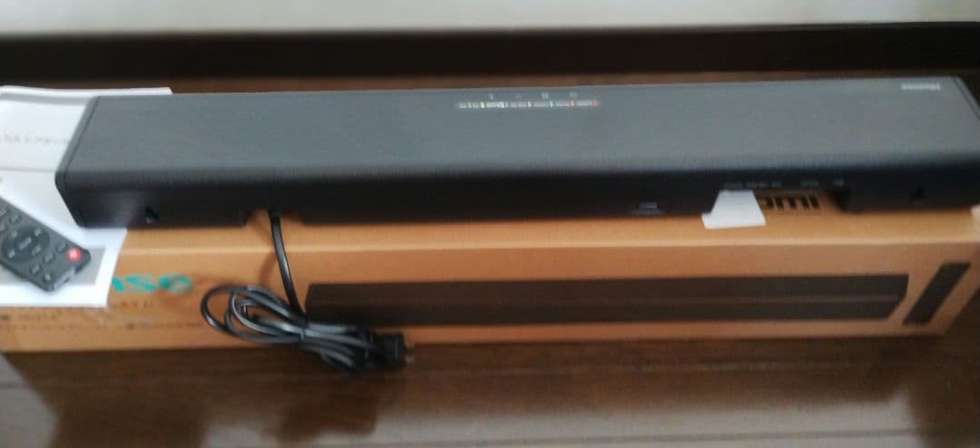 ハイセンス 2.1ch サウンドバー スピーカー HS214 サブウーファー内蔵