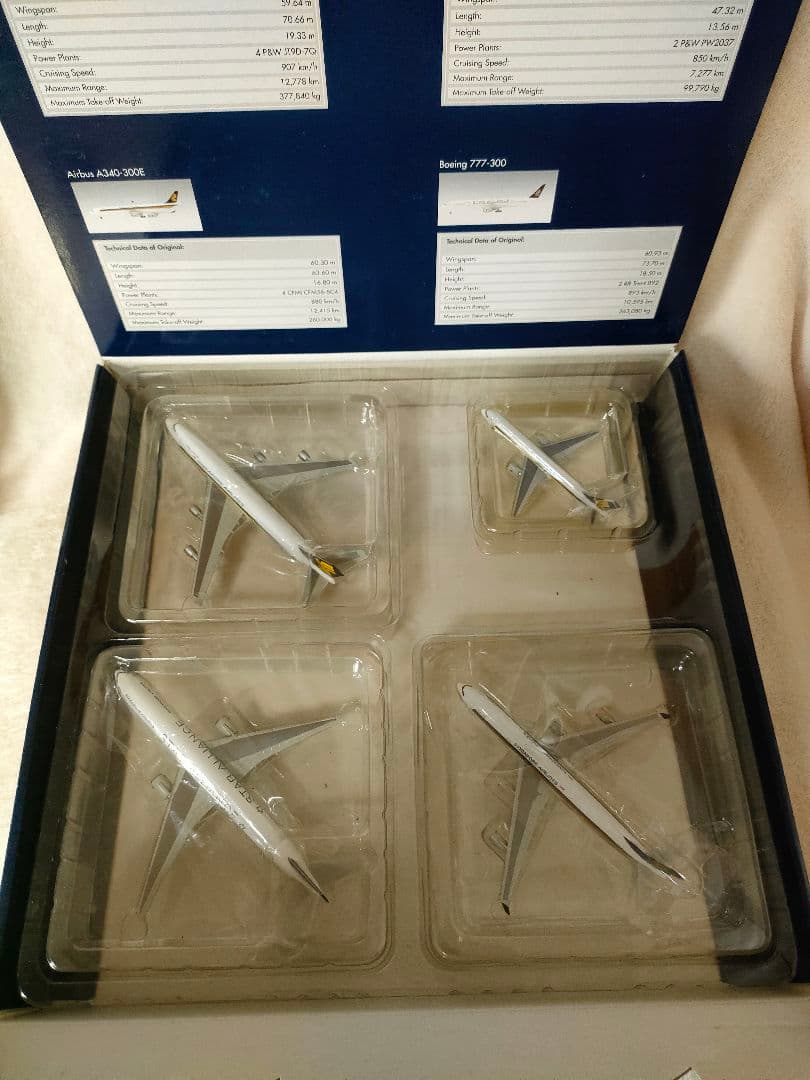 シンガポール航空　モデルプレーン　機内販売　ヘリテージシリーズ５