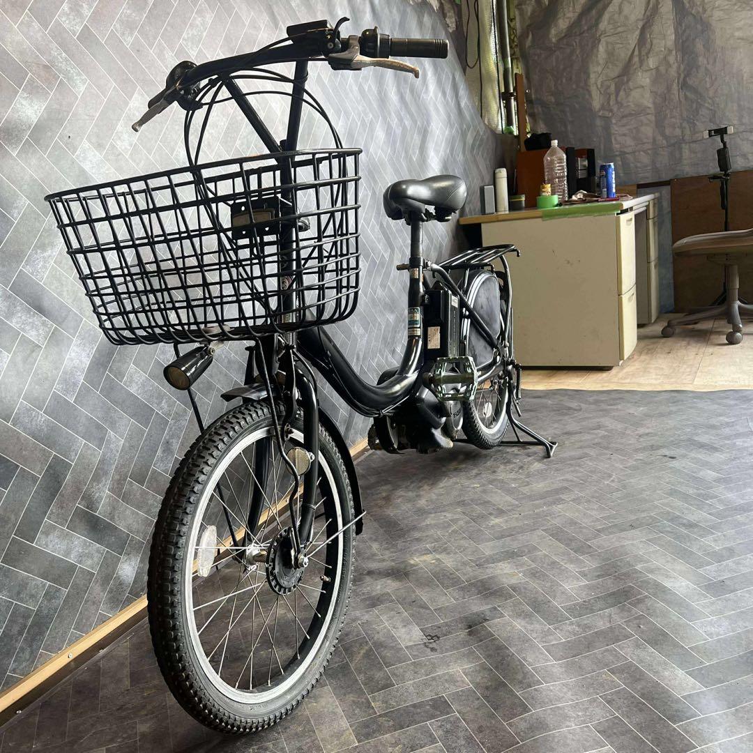 電動アシスト自転車 シティタイプ ブラック