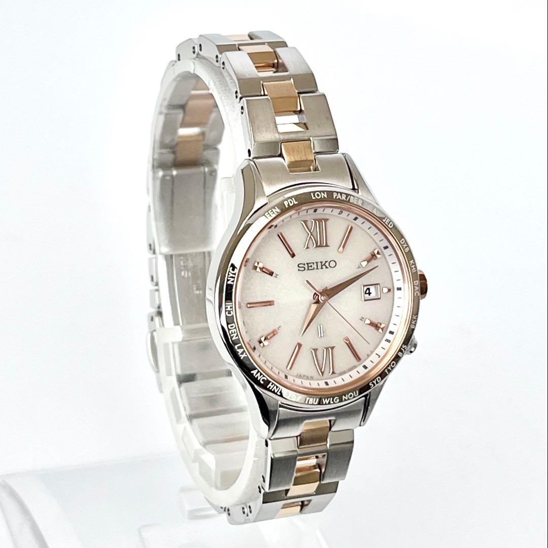 セイコー SEIKO ルキア レディース 腕時計 稼働 電波ソーラー s2097