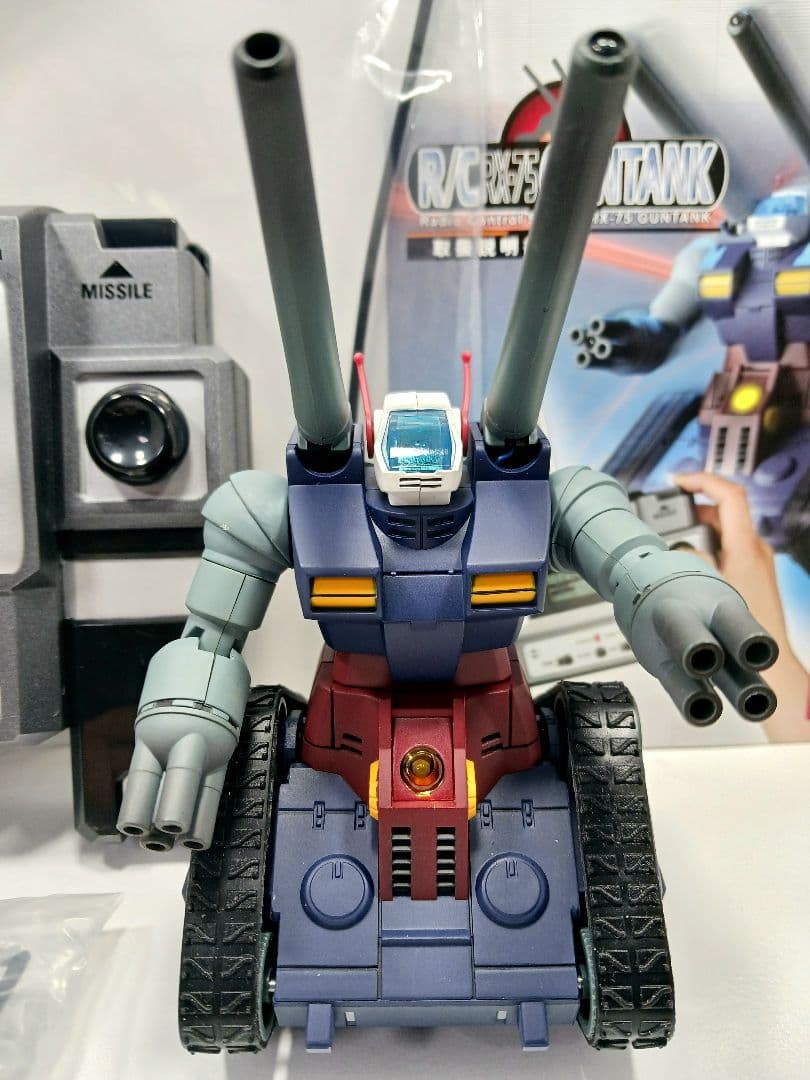 希少 動作品 機動戦士ガンダム R/C RXー75 GUNTANK ガンタンク