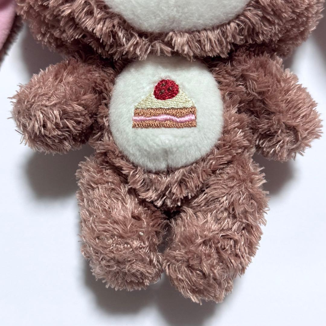 シュガーバニーズ くろうさ ケーキ刺繍 ぬいぐるみ 2006 当時物 レア