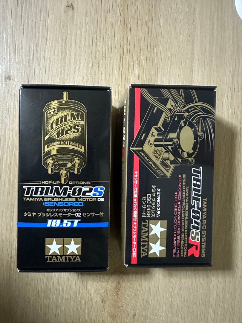 TAMIYA ブラシレスモーター 10.5Tブラシレスアンプ セット