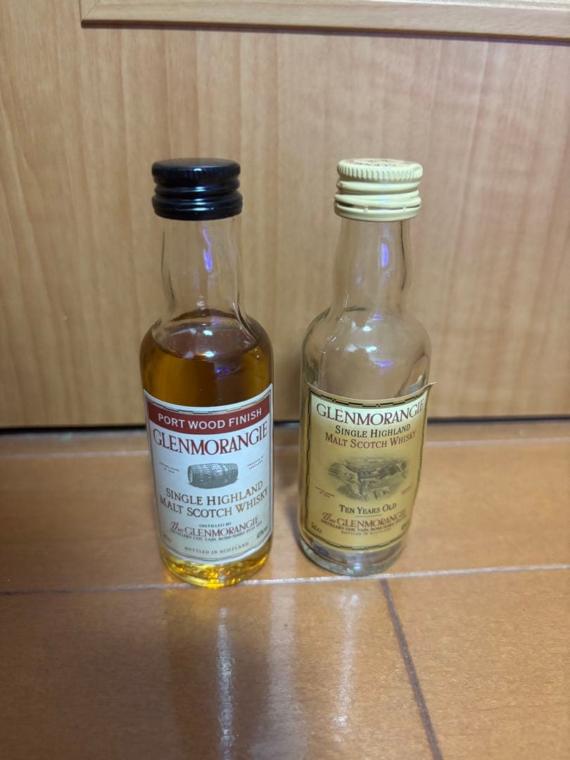 【レア】GLENMORANGIE ポートウッドフィニッシュ10年　ミニボトル
