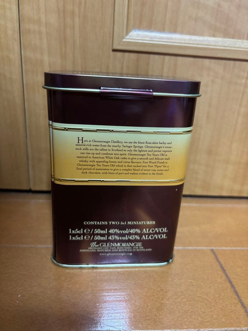【レア】GLENMORANGIE ポートウッドフィニッシュ10年　ミニボトル