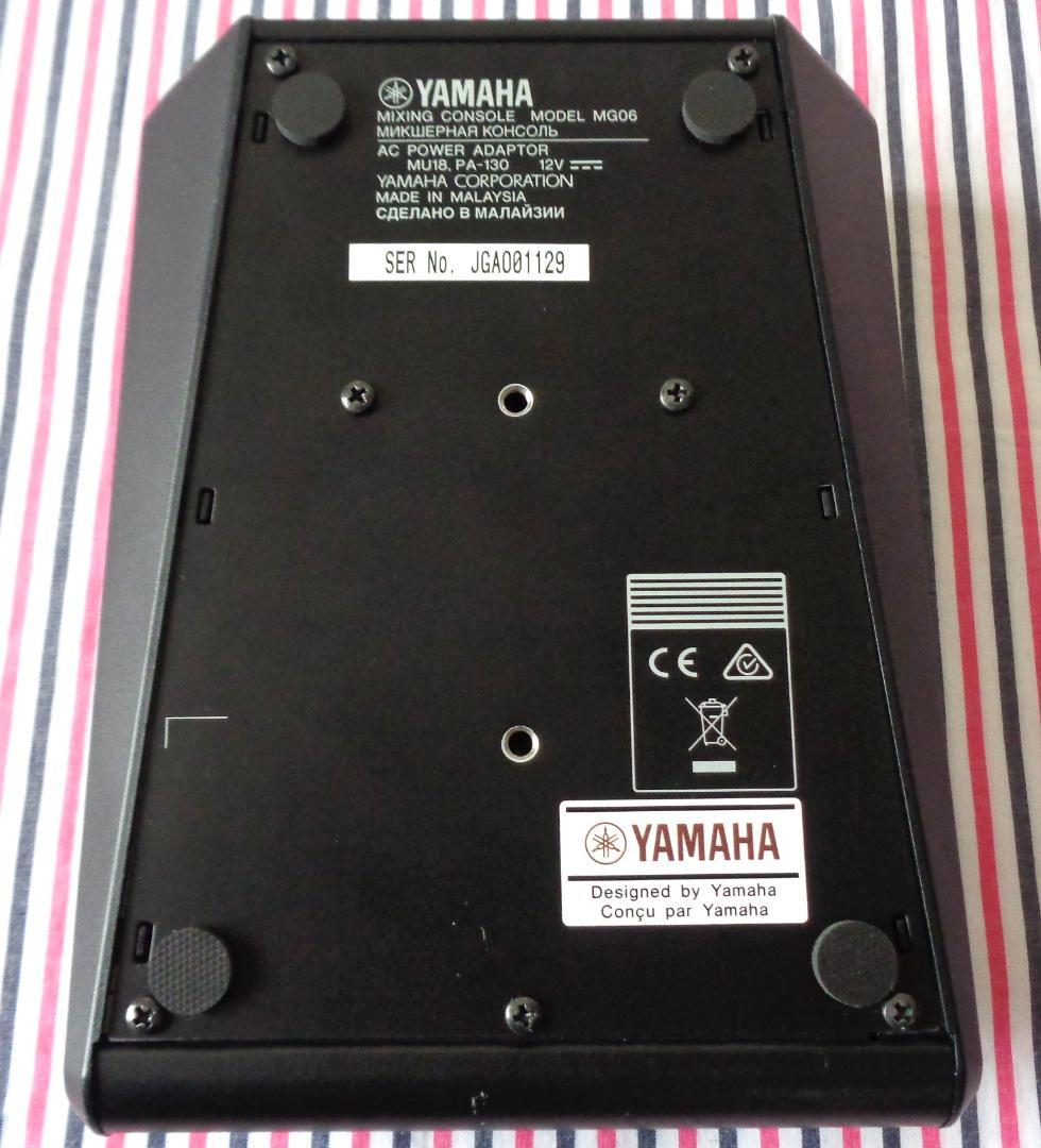 YAMAHA　ヤマハ　MG06　ミキサー