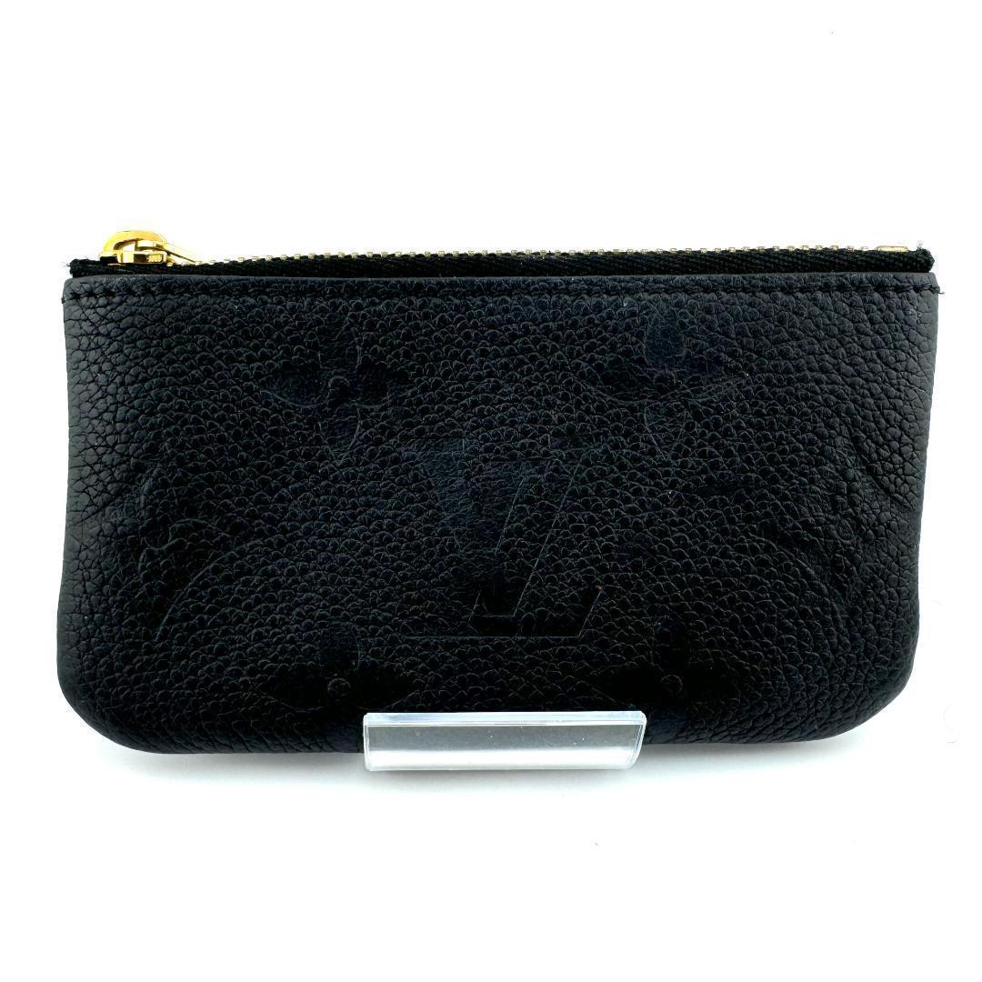 ルイヴィトン M80879 アンプラント ポシェットクレ ケース ブラック