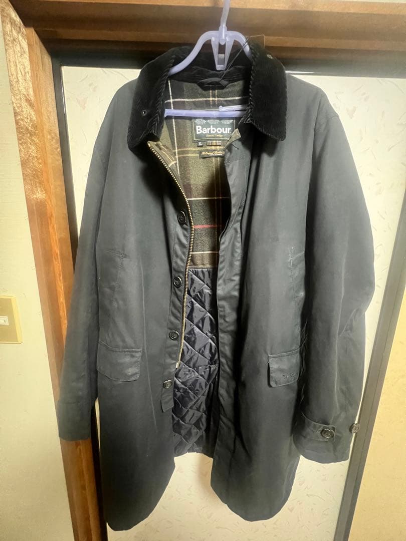Barbour Classic Tartan XL ブラックジャケット