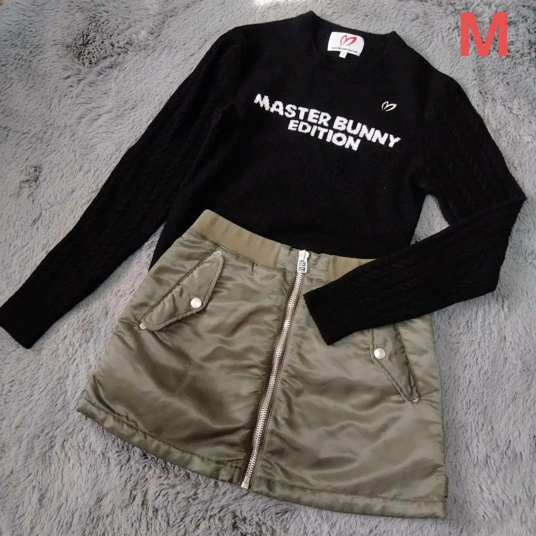 MASTER BUNNY♡ジャックバニー♡セーター/防寒 スカート♡M ゴルフ