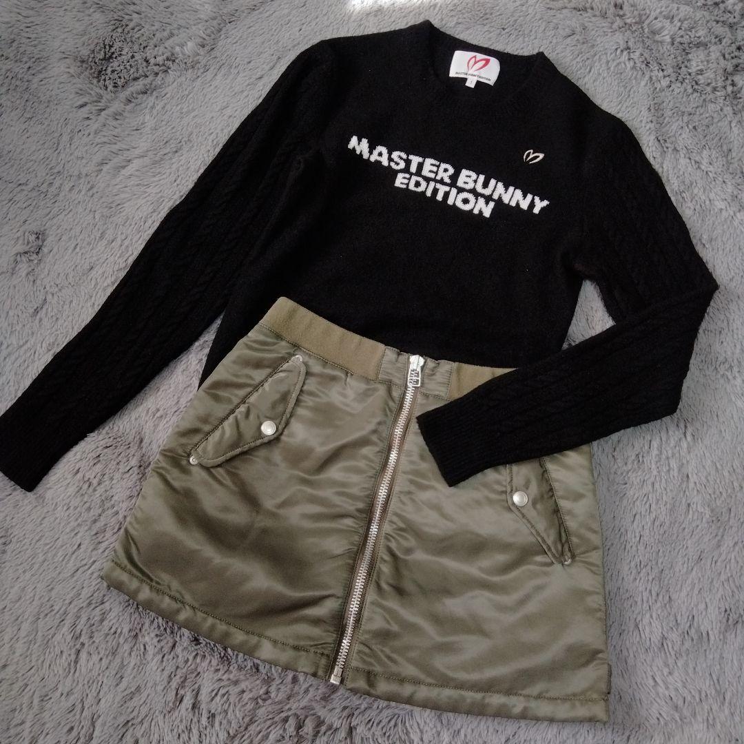 MASTER BUNNY♡ジャックバニー♡セーター/防寒 スカート♡M ゴルフ