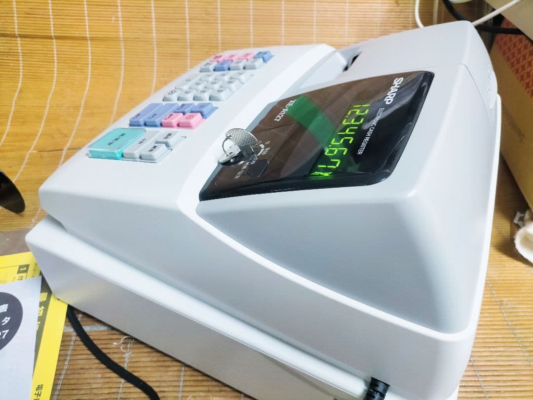 シャープレジスター　XE-A127　簡単便利特殊　送料込　808155