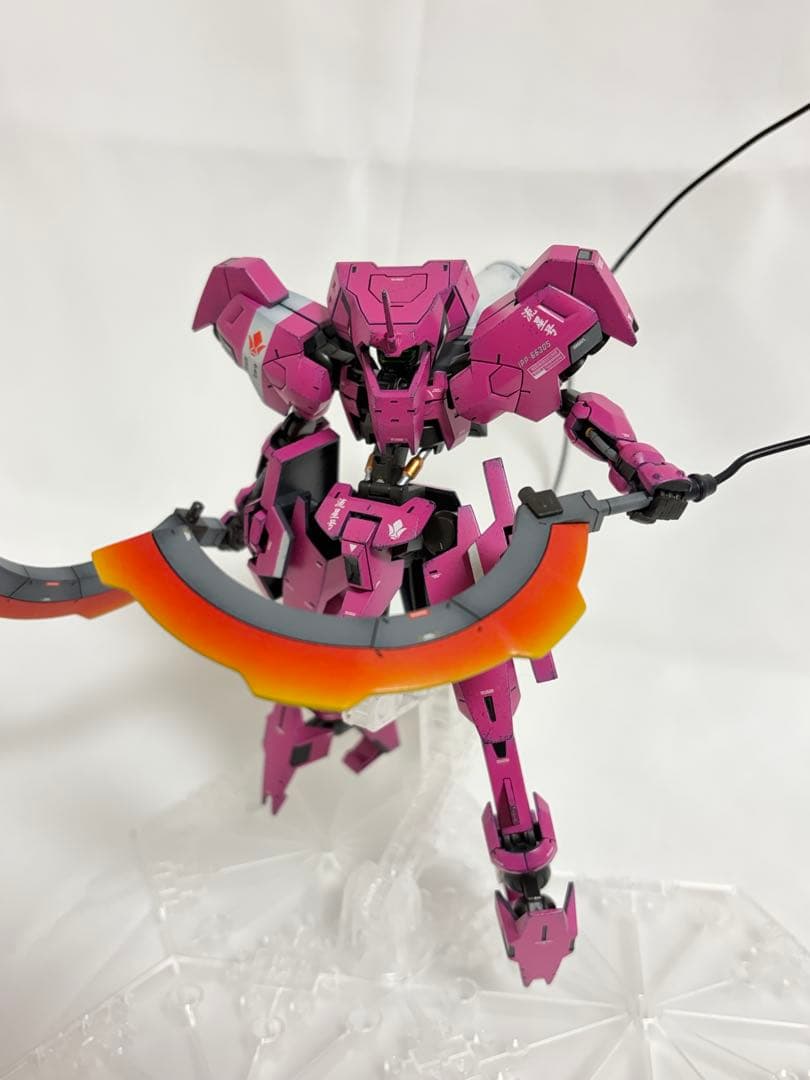 HG1/144 ユーゴー ウェザリング 流星号 塗装済完成品 鉄血のオルフェンズ