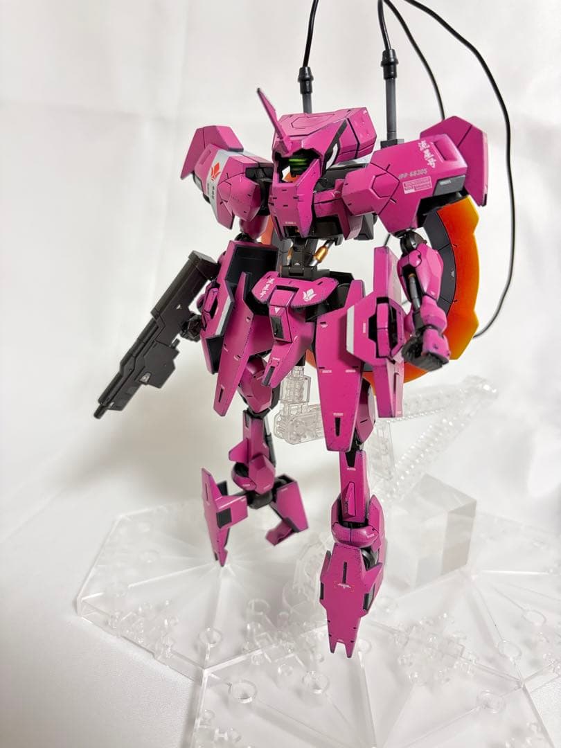 HG1/144 ユーゴー ウェザリング 流星号 塗装済完成品 鉄血のオルフェンズ