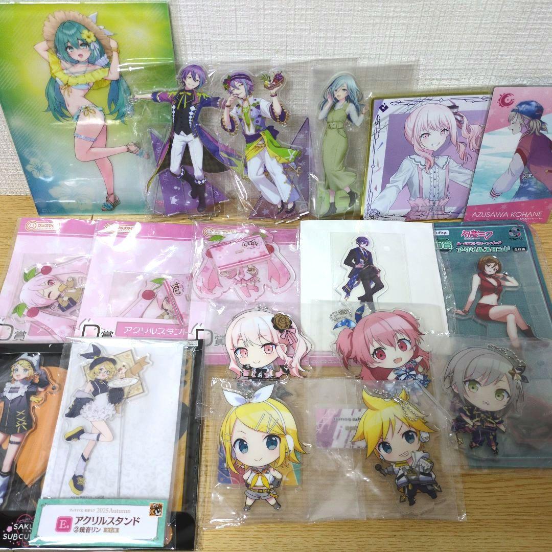 プロセカ　初音ミク　桜ミク　雪ミク　 グッズ　まとめ売り　約340点　大量