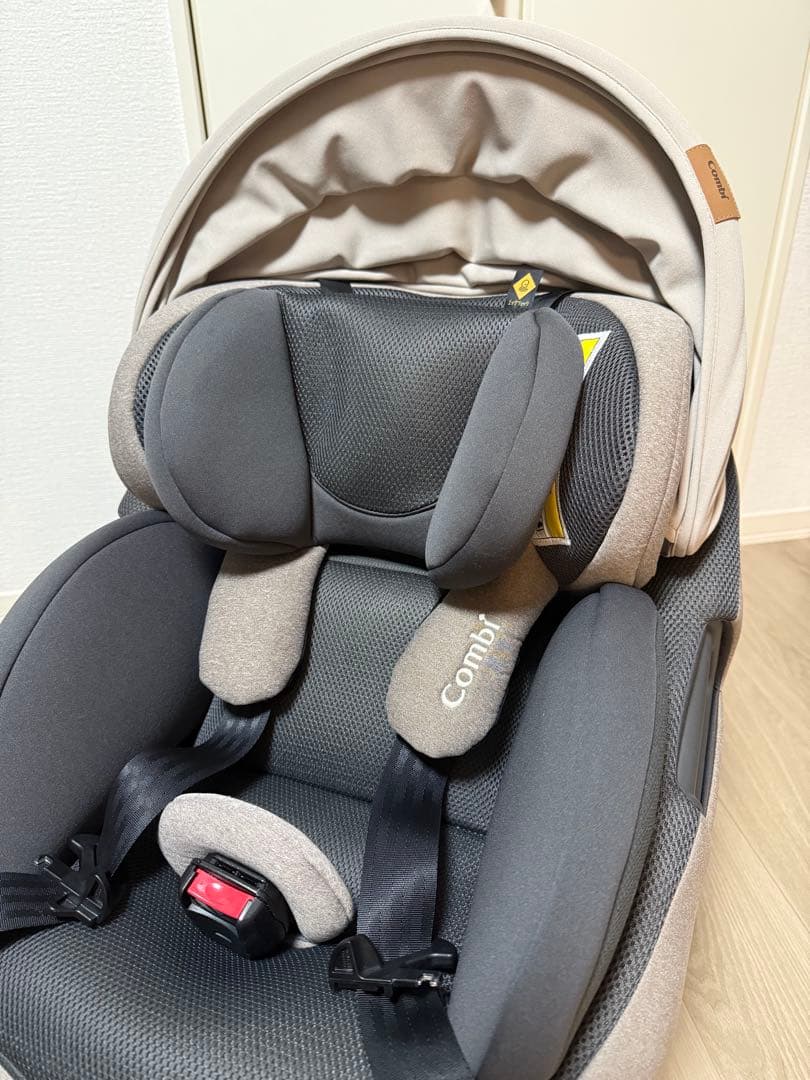 Combiコンビ THE S ISOFIX固定 新生児対応 回転式 セパレート可