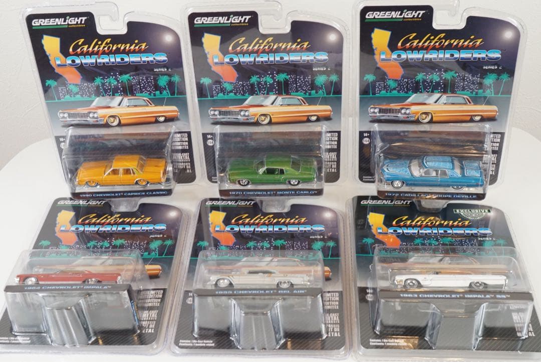 GREENLIGHT California Lowriders ミニカーセット