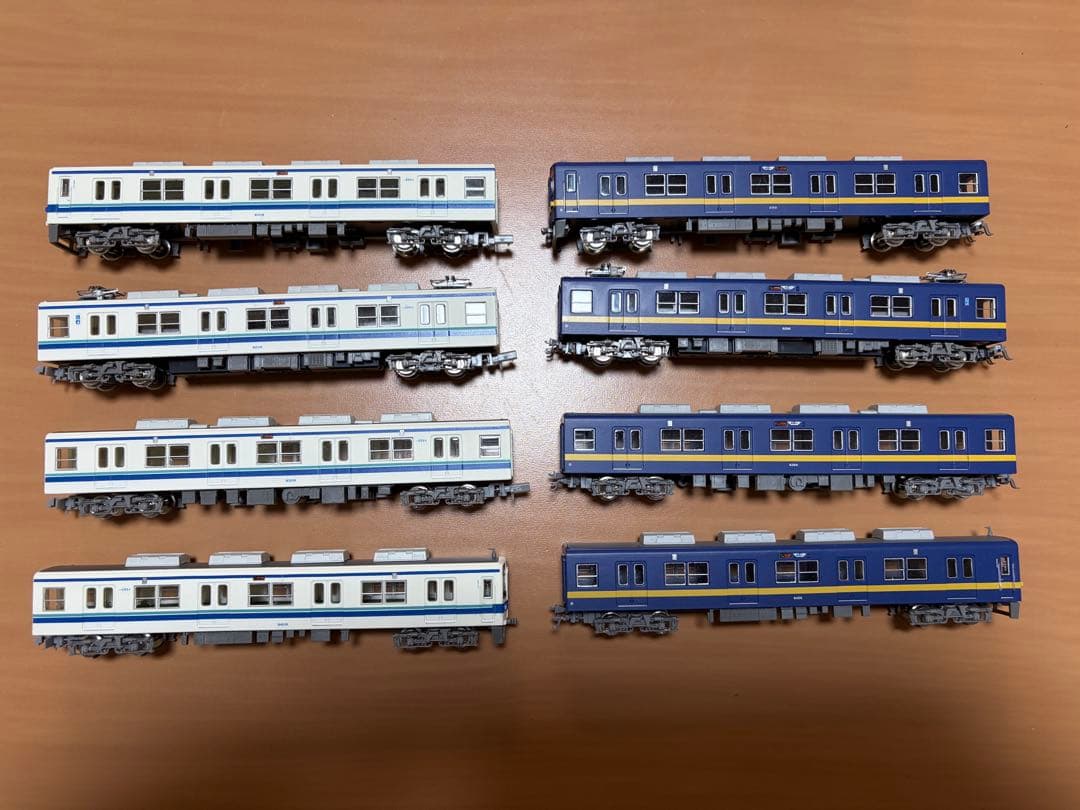 東武8000系　ワンマン車　2編成セット　走行化パーツ取り付け済み