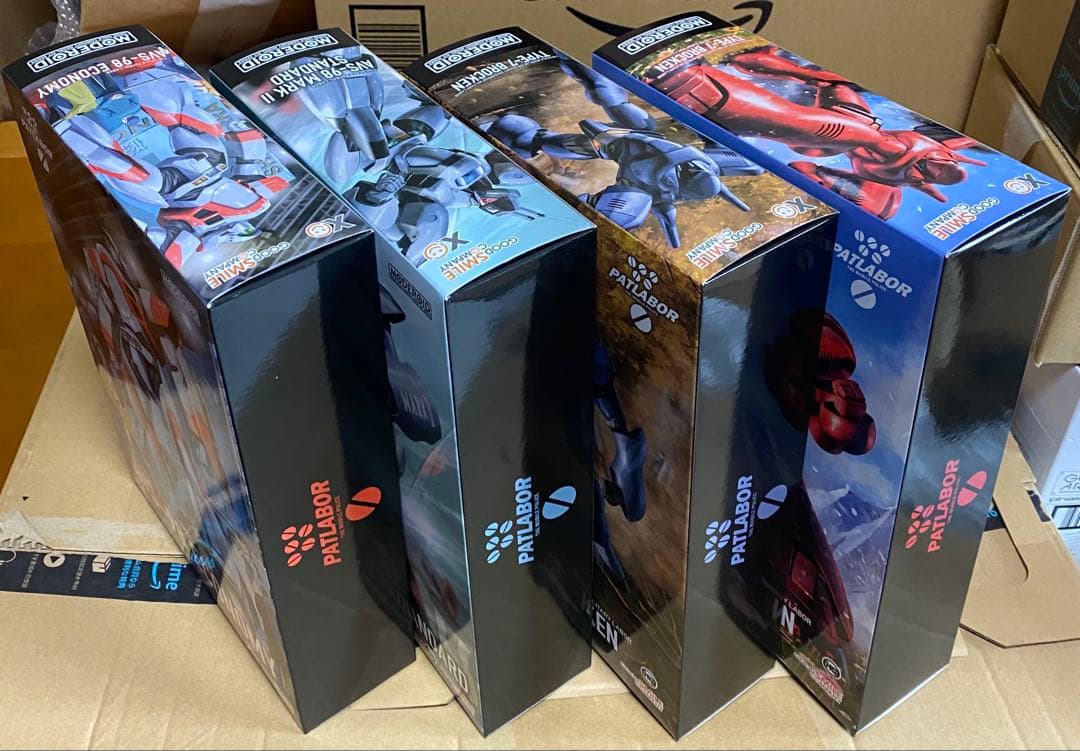 新品未開封　MODEROID モデロイド　パトレイバー　４種セット
