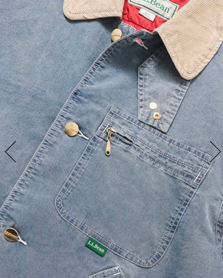 L.L.Bean インサレーテッド インディゴ フィールドコート