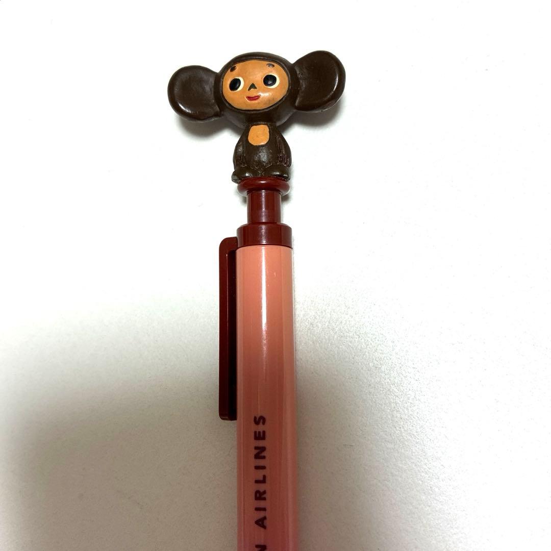 JAL シャープペンシル ピンク　限定　マスコット　激レア　ロシア　飛行機
