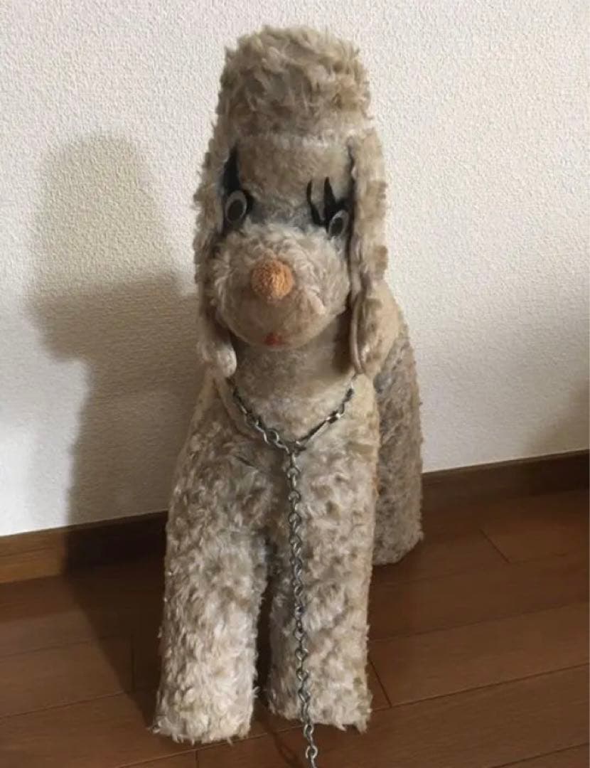 アンティーク　犬　ぬいぐるみ