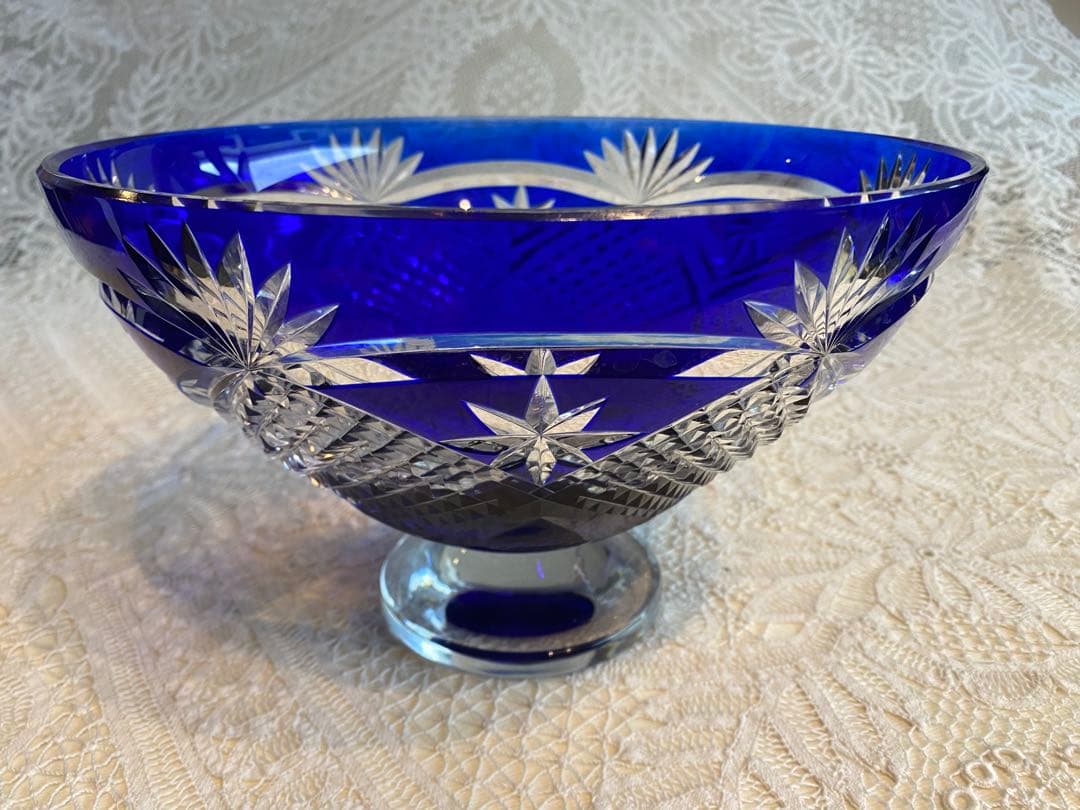 Val St Lambertヴァルサンランベール　カットが美しいクリスタルボウル