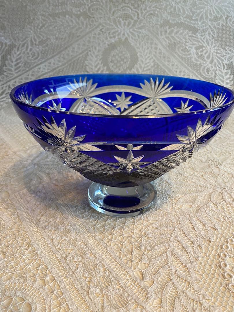 Val St Lambertヴァルサンランベール　カットが美しいクリスタルボウル