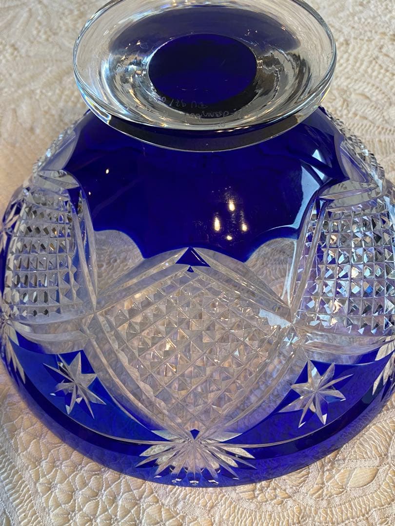 Val St Lambertヴァルサンランベール　カットが美しいクリスタルボウル