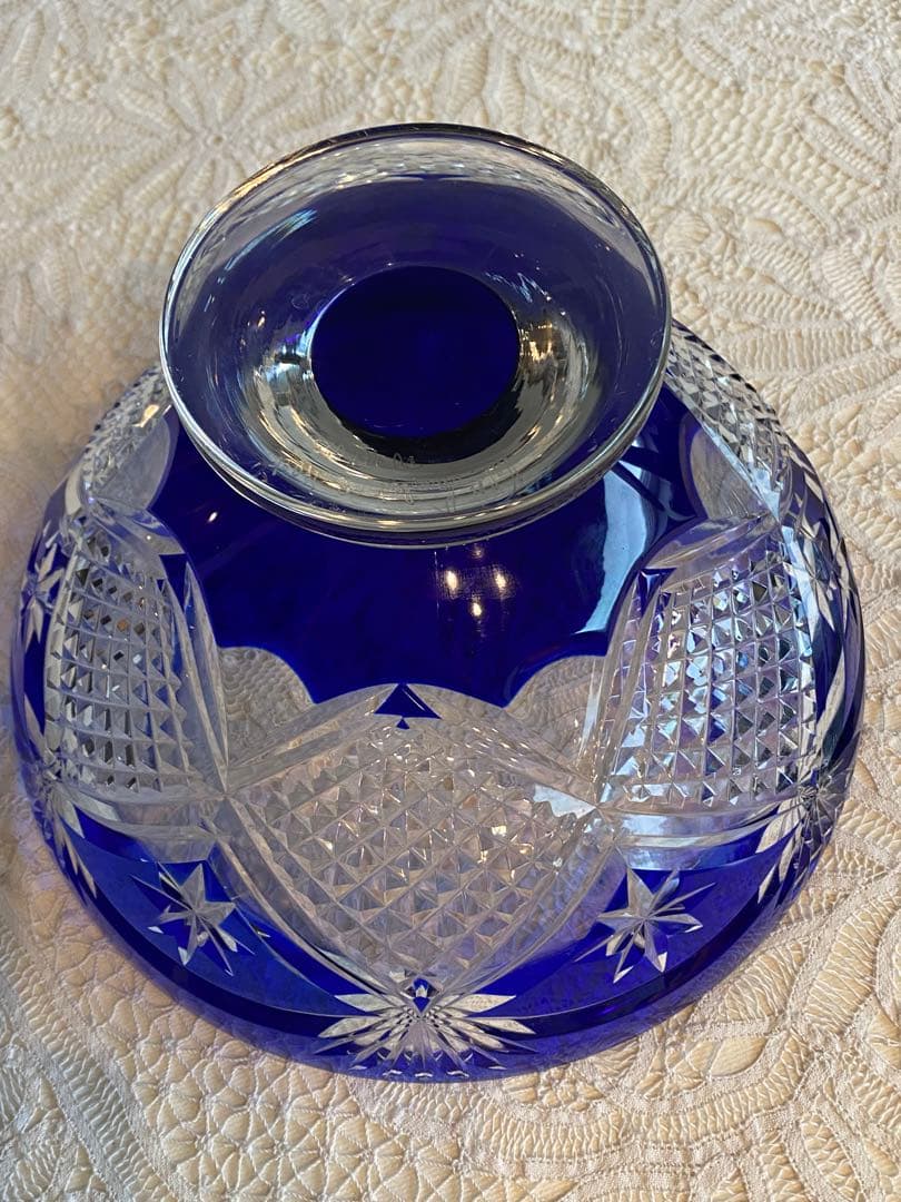 Val St Lambertヴァルサンランベール　カットが美しいクリスタルボウル