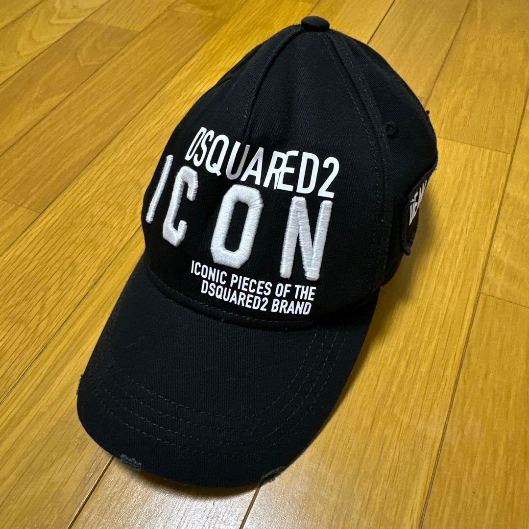 DSQUARED2 ブラックキャップ