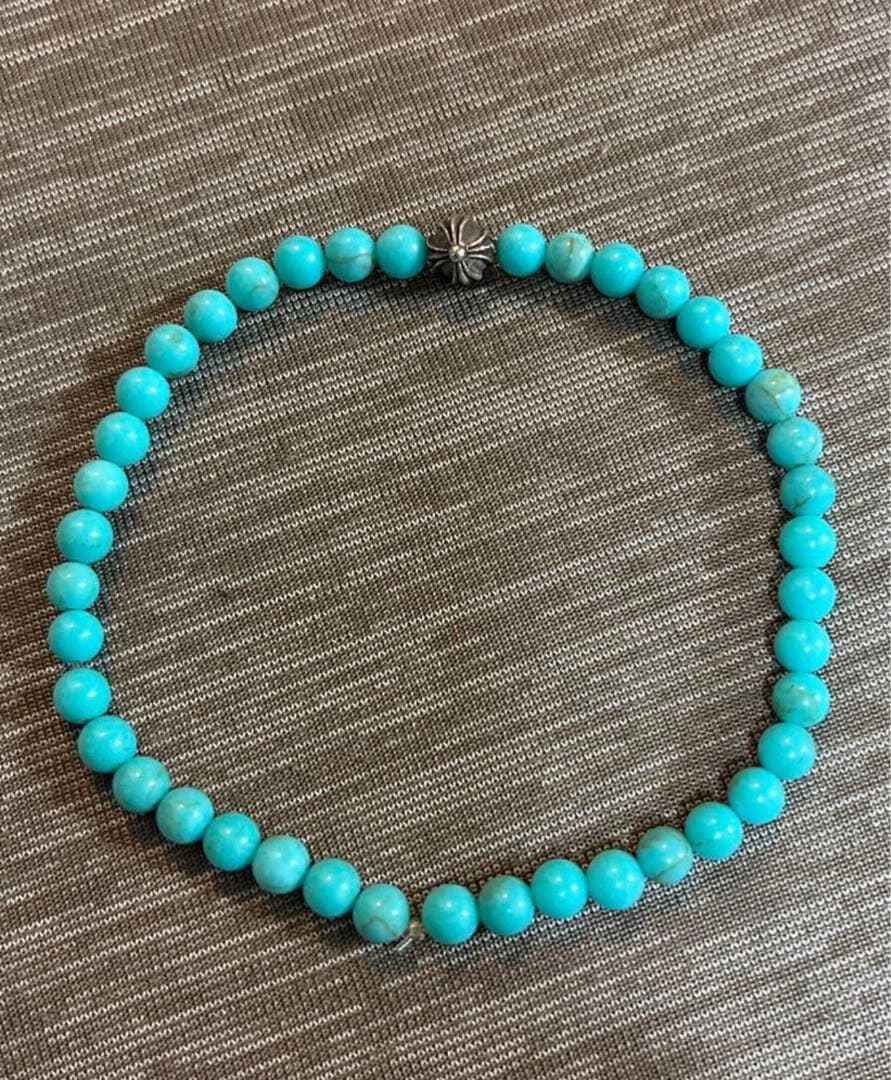 は*こ様 Chrome Hearts クロムハーツ ターコイズブレスレット