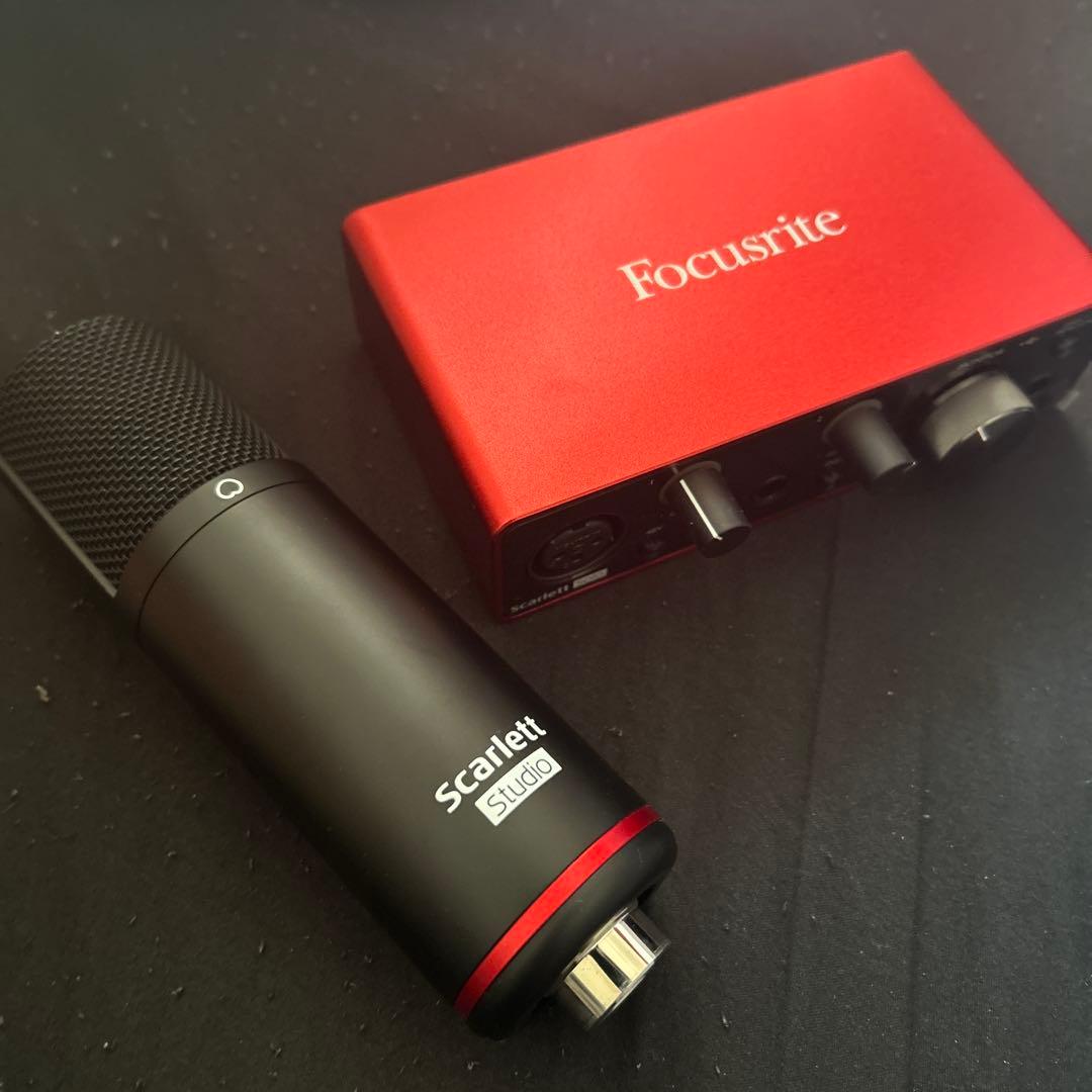 大幅値下げLAST！Focusrite Scarlett Solo Studio