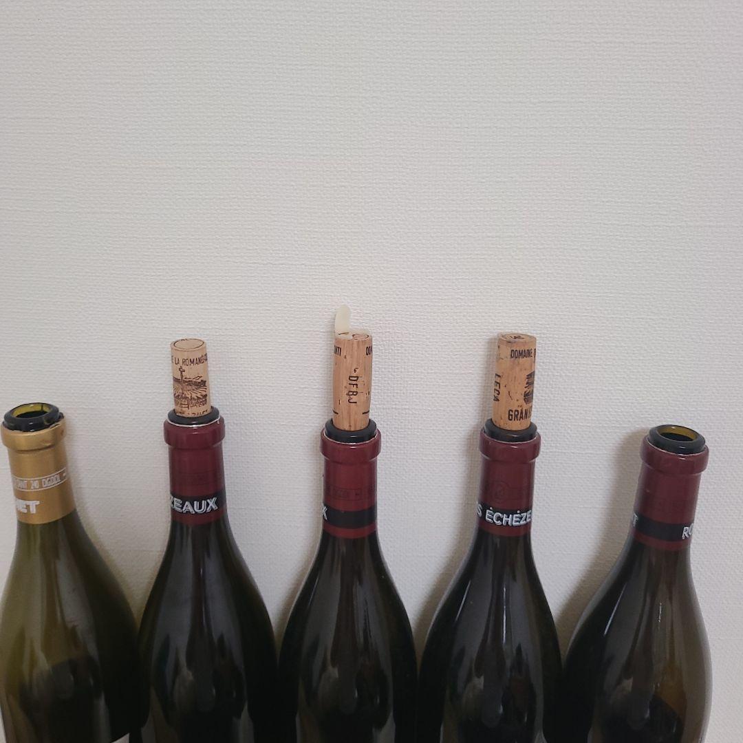 空瓶　DRCワイン セレクション 5本セット　ロマネコンティ