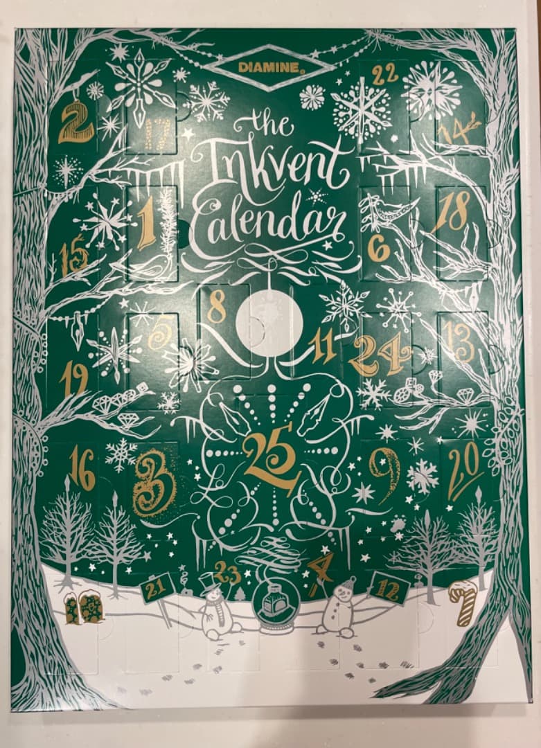 ダイアミン DIAMINE インクベントカレンダー2022 グリーンエディション