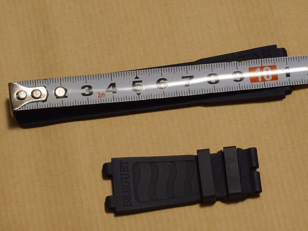 BREGUET ブレゲ　マリーン　ラバーベルト ショート　ネイビー