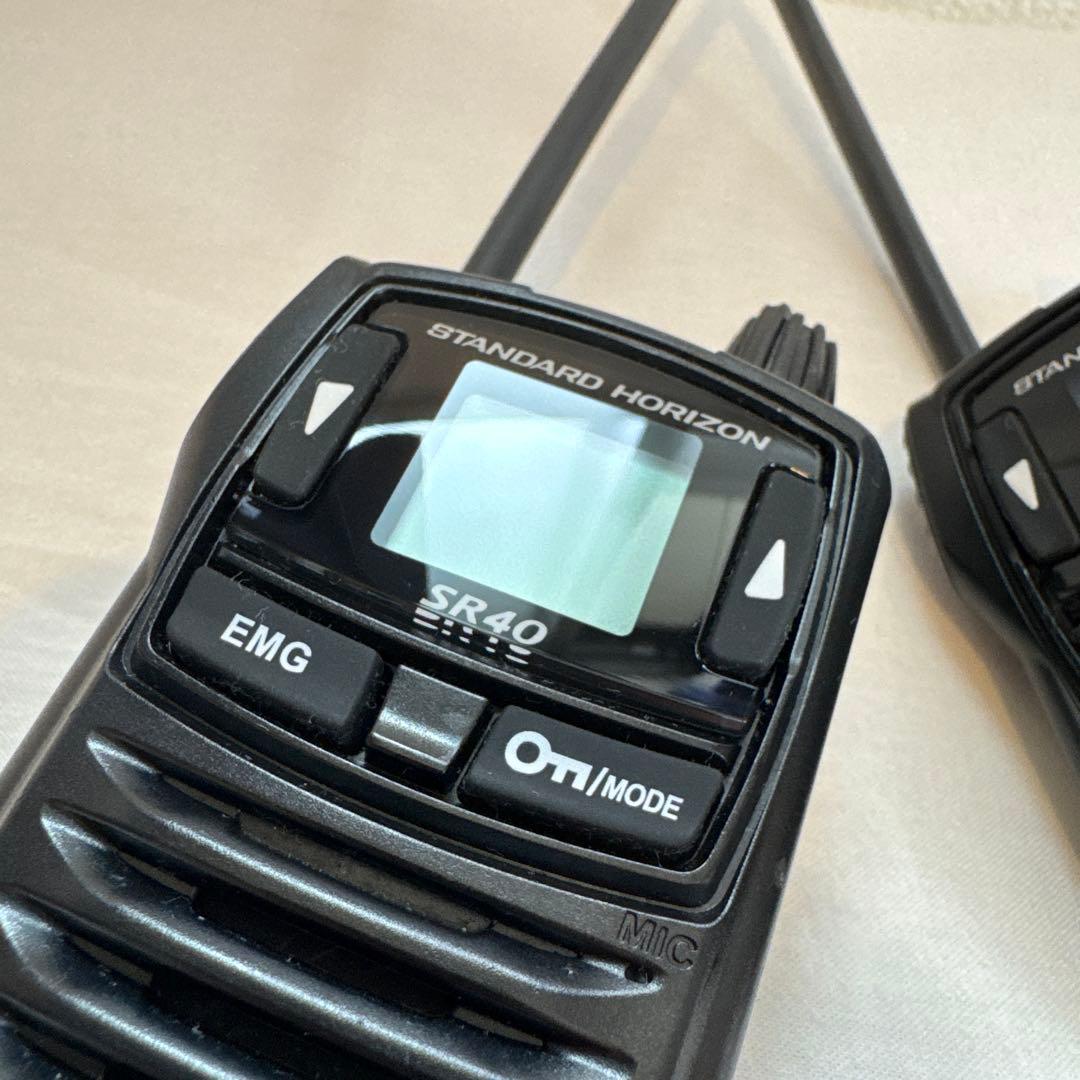 STANDARD SR40L 特定小電力トランシーバー 2台セット