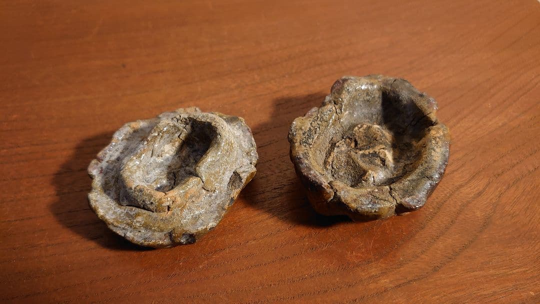 大樋焼　楽焼　香合　飴釉　千利休　蔵出し　茶道家　アンティーク大樋焼　１客