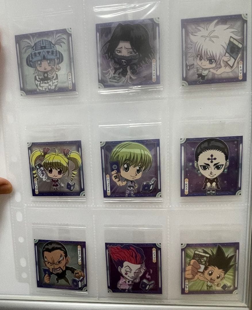 HUNTER×HUNTERウエハース 3弾コンプリート&限定ファイル