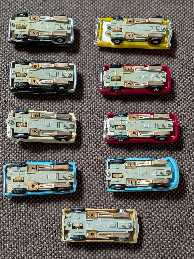 【9台/まとめ売り】マルサンスロットカー