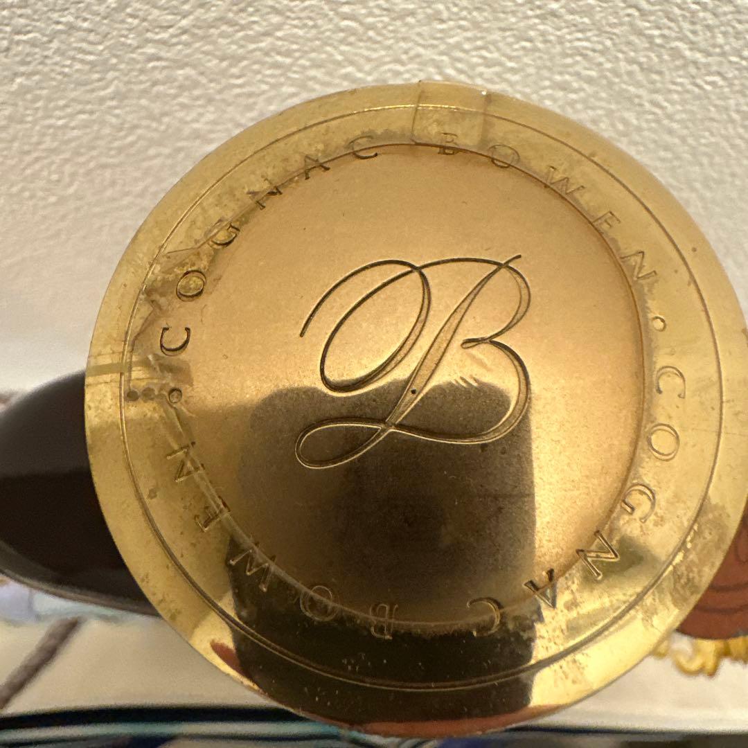 新年会に高級なお酒BOWEN EXTRAコニャック レザーラッピング