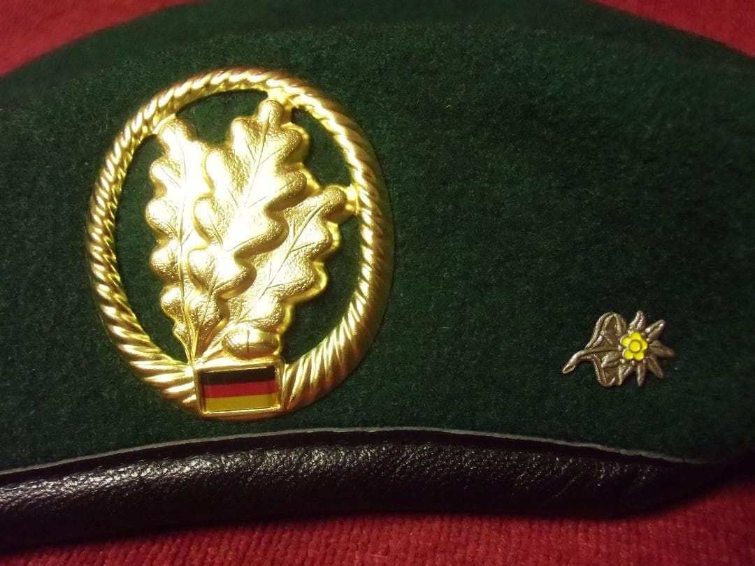 ＢＷドイツ軍/連邦軍＊歩兵/猟兵/Jägertruppeベレー帽＊５９（実物）