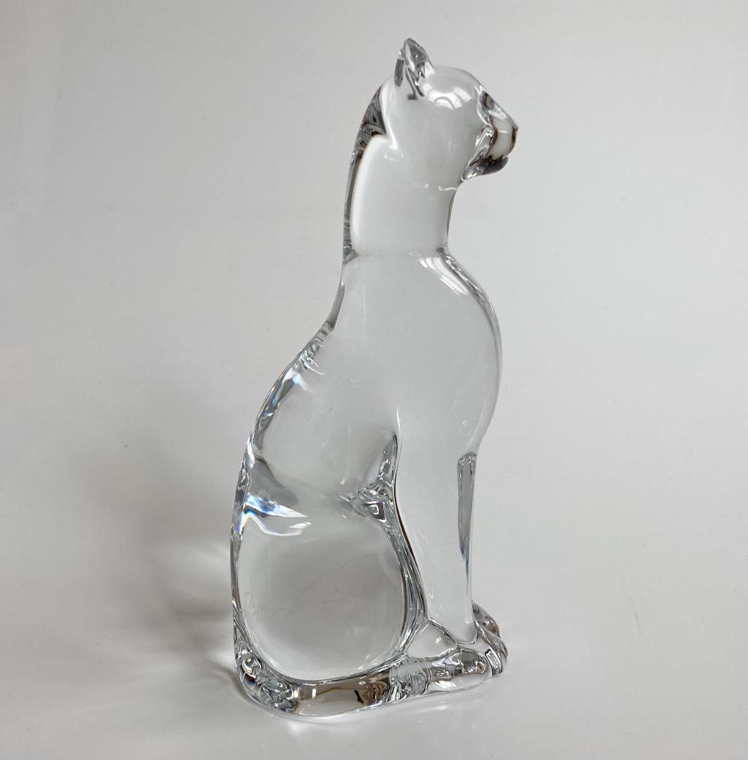 バカラ エジプシャンキャット クリスタル フィギュリン Baccarat 猫