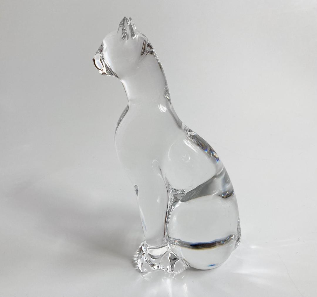 バカラ エジプシャンキャット クリスタル フィギュリン Baccarat 猫