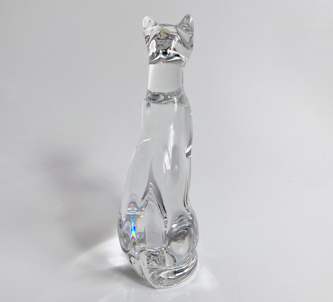 バカラ エジプシャンキャット クリスタル フィギュリン Baccarat 猫