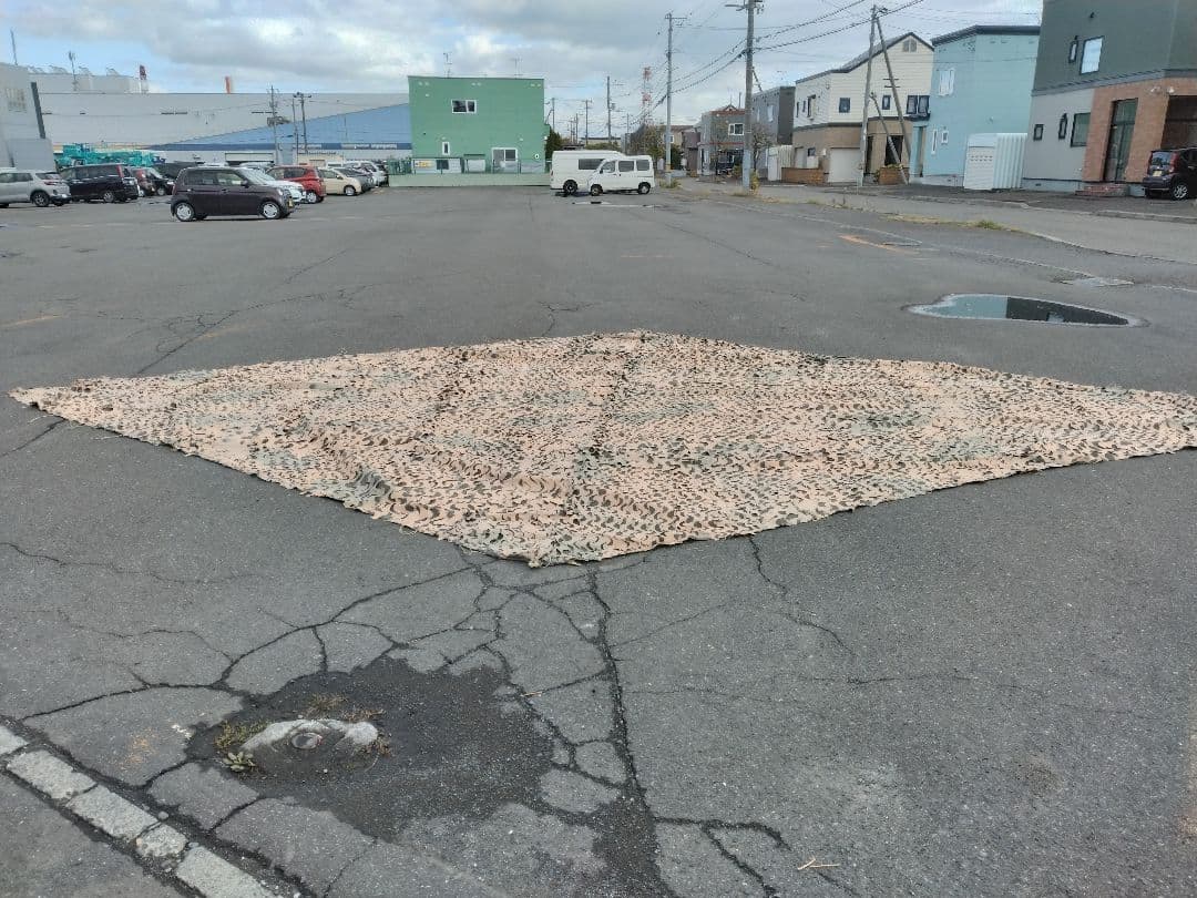 米軍　偽装網　ULCANS　ウルカンズ ひし形　バラキュー