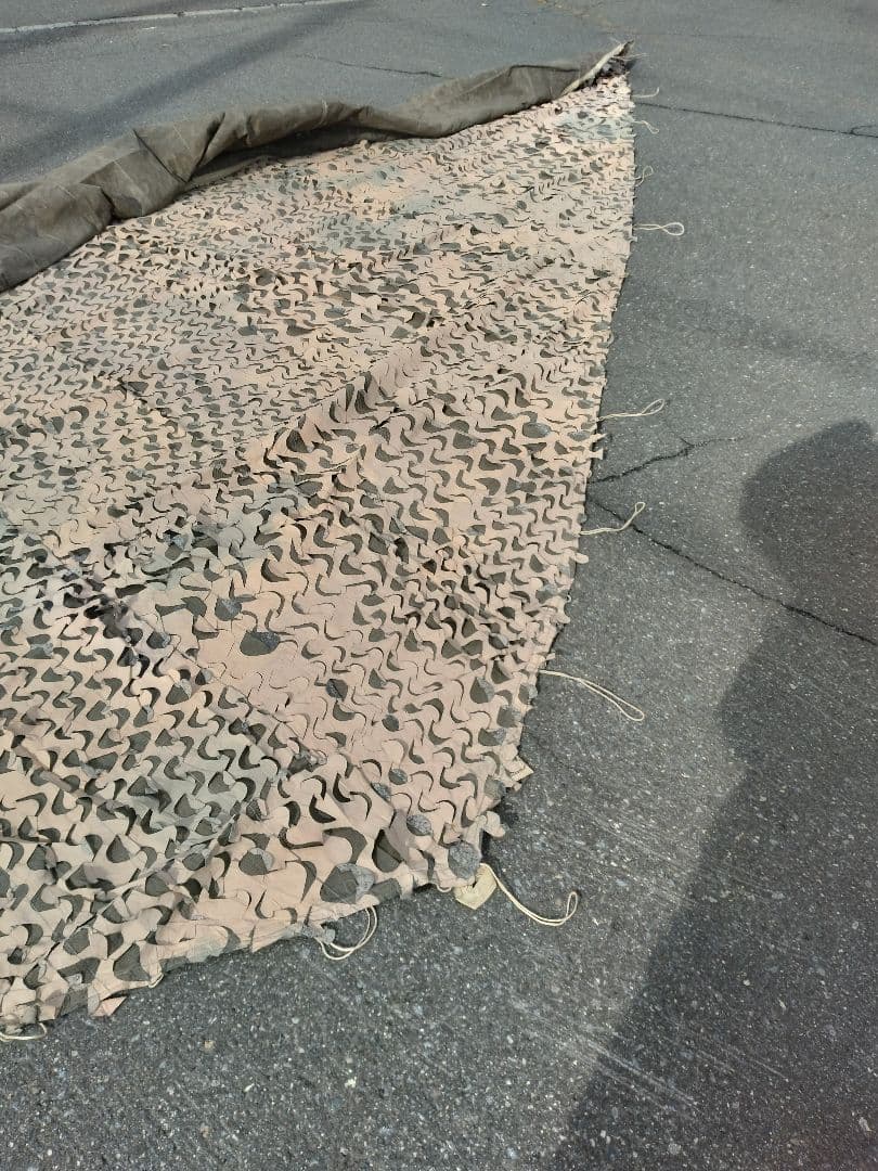 米軍　偽装網　ULCANS　ウルカンズ ひし形　バラキュー