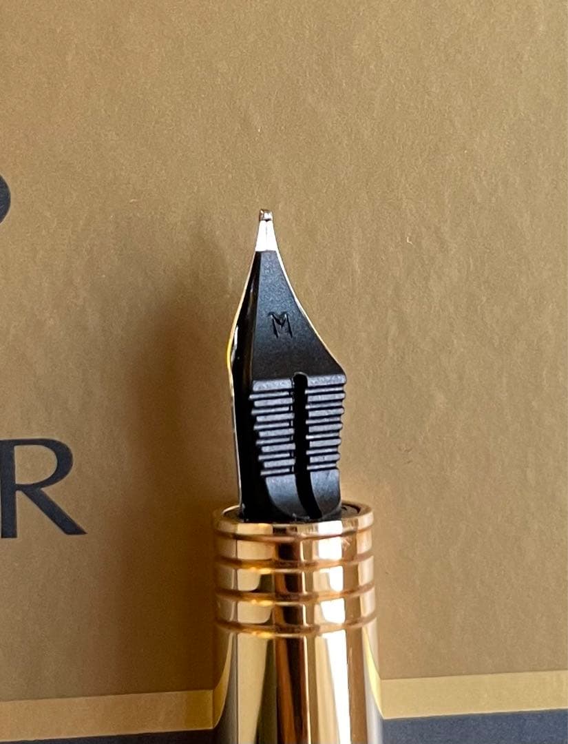 【新品】 パーカー プリミエ デラックス GT 万年筆 18金 M 中字