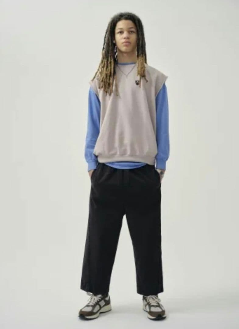 【14Y】main story　メインストーリー　クロップドパンツ　AW23