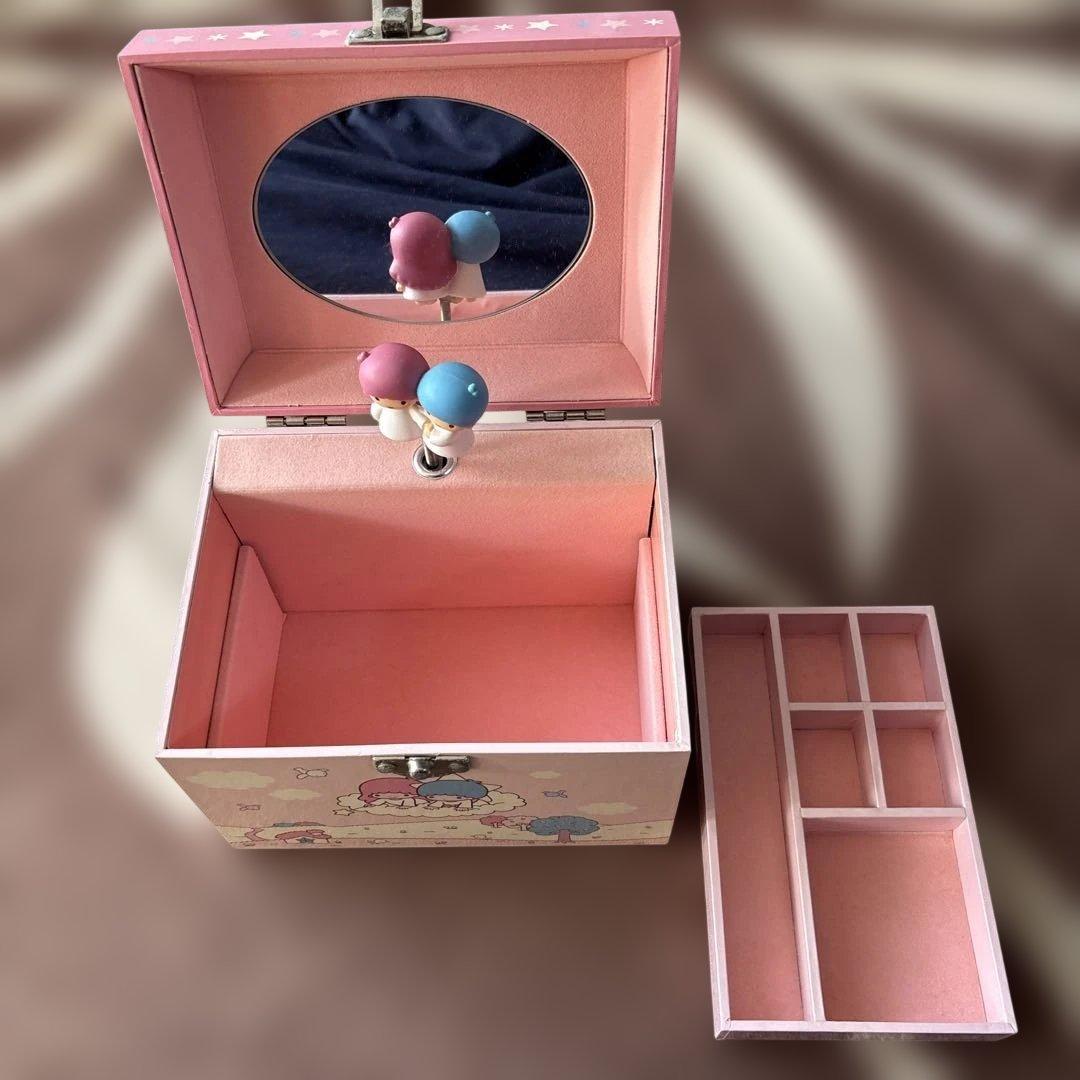 キキララ　オルゴール付き可愛いジュエリーボックス